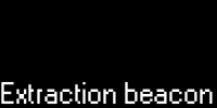Exraction beacon being teleported out