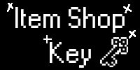 item shop key glisting gold