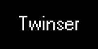 text which reads twinser